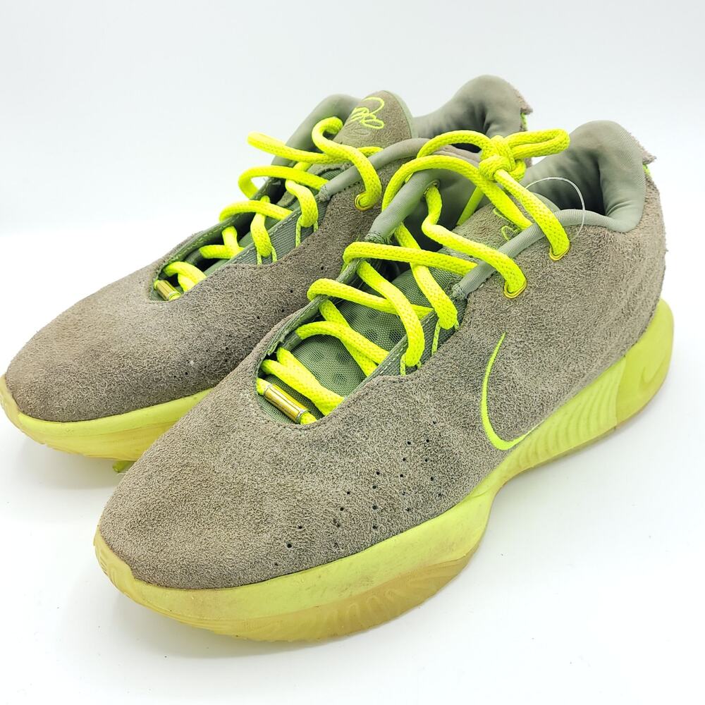 Nike LeBron 21 XXI Algae Oil Green Volt fv2345-302 men's size 8.5